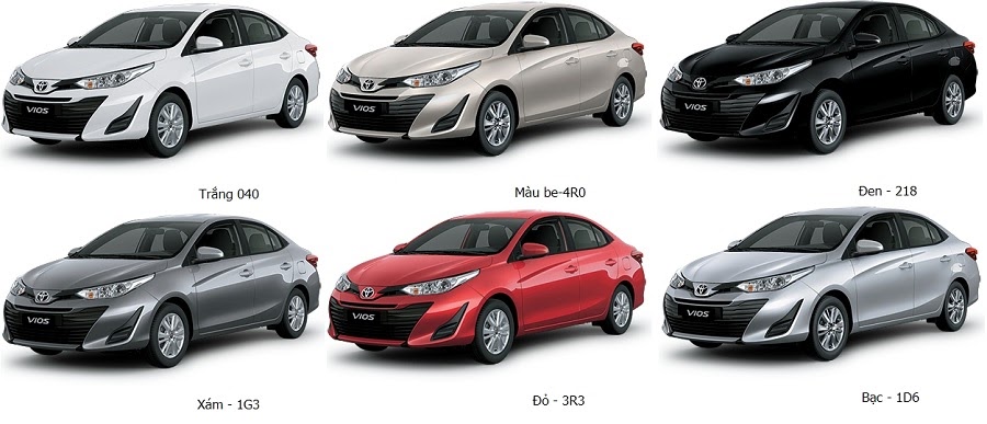 Xe ô tô 5 chỗ - Toyota Vios